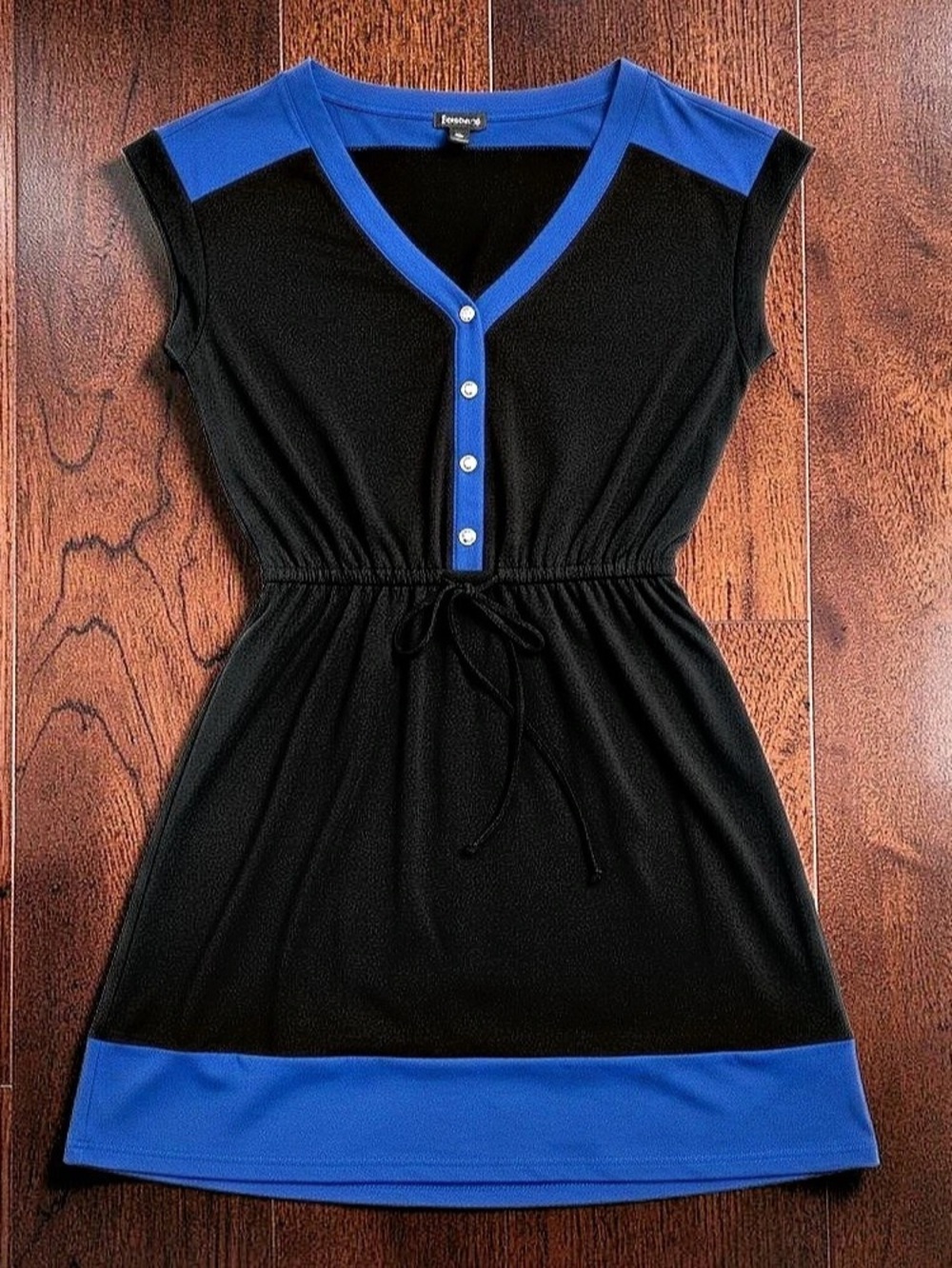 Forever 21 Color Block Mini Dress Size Medium Like New
